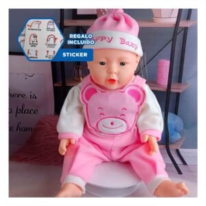 Peluche con Sonido de Oso para Actividades Recreativas en el Hogar Y+Regalo Sticker