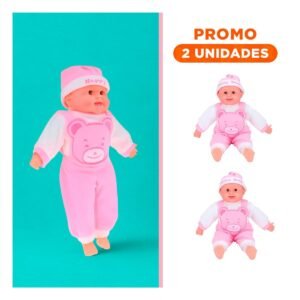 Pack2 Juguete Infantil de Oso con Sonido para Uso en Casa