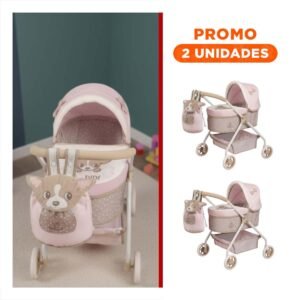 Pack2 Vehiculo Didi 3 en 1 40x80x70cm con Enfoque Infantil para Juego Diario
