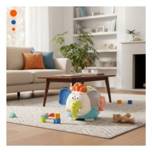 Elefante sensorial Celeste para el Estimulo de su Bebe en toda su Vivienda Linda