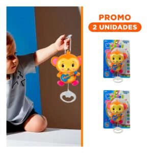 Pack2 Regalo Musical a Cuerda Marron con Estilo Suave para Decoracion de Hogar