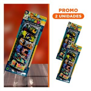 Pack2 Autos Graffiti Set 6 para Coleccion y Juego