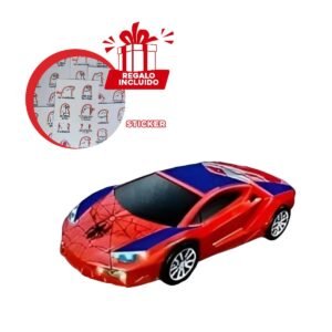 Carro Robot para Juego y Accion color Rojo Y+Regalo Sticker