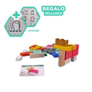 Juego de Bloques Creativos para Construccion y Entretenimiento Y+Regalo Sticker