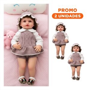Pack2 Camisa Tejida para Bebe en Palo Rosa con Short y Gorro para uso diario