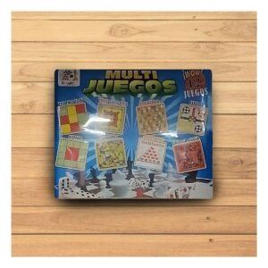 Juego de Mesa Multi Juegos 12 Juegos Clasicos para Diversion Familiar en Casa