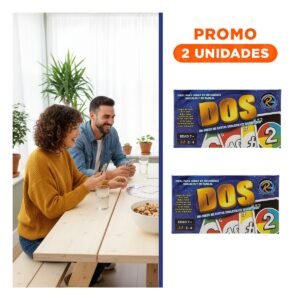 Pack2 Set de Mesa Dos Caja Grande para Juegos y Estrategia en Hogar