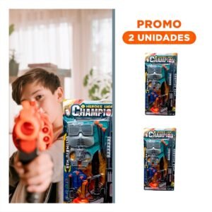 Pack2 Actividad de Lanzador con Mascara y Accesorios para Juego Seguro y Diversion