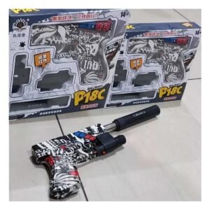 Lanzador Hidrogel Silenciador Chica para Juego Seguro
