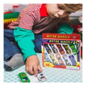 Coleccion Carritos de Metal para Juego Creativo en Casa con Diseno Clasico