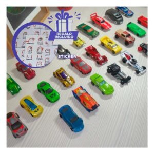 Vehiculo Coleccion Metalica para Juego y Decoracion de Hogar Resistente Y+Regalo Sticker
