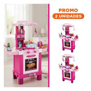 Pack2 Modulo Chef con Humo Grande para Decoracion de Hogar y Casa en Caja Resistente