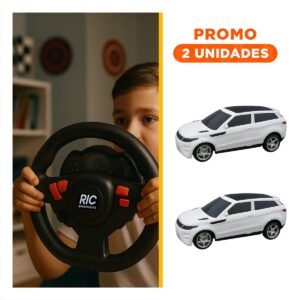 Pack2 Auto a Control Remoto Tipo Timon para Juego en Interiores