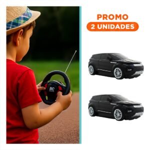 Pack2 Auto Interactivo Camioneta con Control Remoto en Forma de Timon
