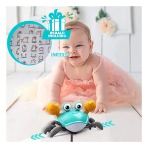 Animal a cuerda celeste para diversion en casa con diseno llamativo Y+Regalo Sticker