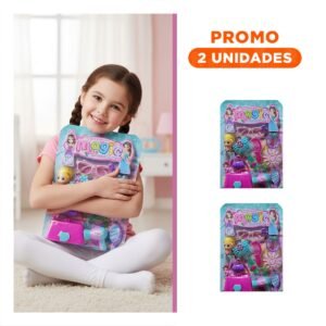 Pack2 Paquete de Belleza con Cartera y Lentes para Actividad en Casa