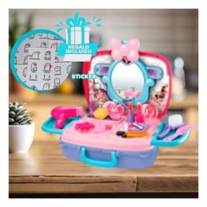 Belleza Divertida Multicolor con Set en Caja para Niñas Y+Regalo Sticker