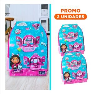 Pack2 Mochila de Belleza para Moda Mujer con Estilo Elegante y Uso Diario Practico