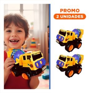 Pack2 Maquina de Construccion para Juego Interactivo Color Amarillo