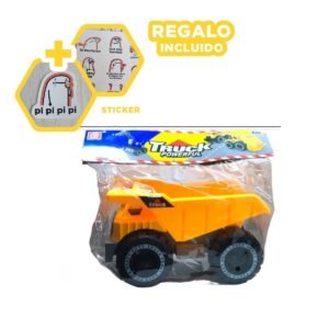 Camioneta de Construccion en Bolsa con Piezas para Juego Creativo Y+Regalo Sticker