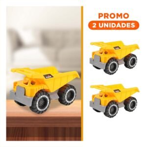 Pack2 Juego de Construccion en Bolsa con Carro para Casa y Diversion