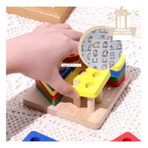 Juego Didactico Plantado para Niños Colorido y Educativo Y+Regalo Sticker