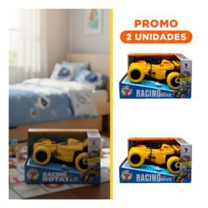Pack2 Juguete Acrobatico para Hogar con Caja Amarillo de Jugueteria Hogar Casa