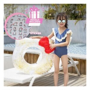 Colchoneta Divertida y Colorida Picaron para Niños en Piscina Y+Regalo Sticker