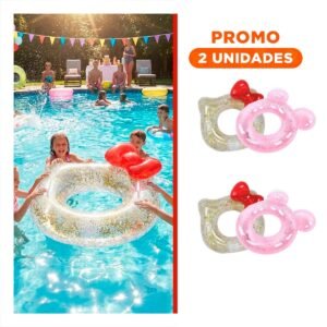 Pack2 Flotador Divertido y Seguro Picaron para Piscina y Playa