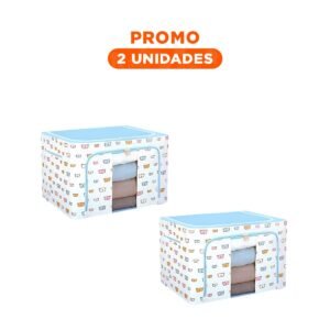 Pack2 Organizador Domestico Plegable para Dormitorio Infantil y Sala del Hogar