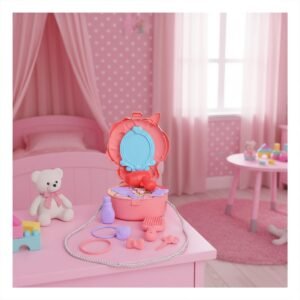 Bolso Unicornio con Tocador de Maquillaje para Juego Creativo y Accesorios