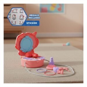 Maletin Unicornio con Tocador de Maquillaje para Actividades de Juego Diario Y+Regalo Sticker
