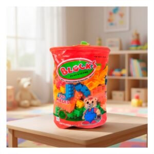 Bloques de Construccion Multicolor en Bolsa para Creatividad y Juego en Casa