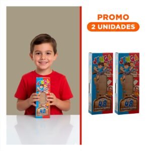Pack2 Torre Educativa 48 Piezas Madera para Niños Creativo y Divertido