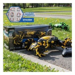 Vehiculo Acrobatico de Manejo con Control Sensible al Gesto de Color Amarillo Y+Regalo Sticker