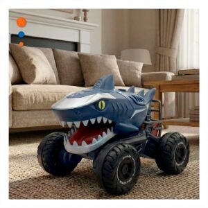 Simulador Robot Tiburon con Control Remoto para Juego Dinamico en Casa