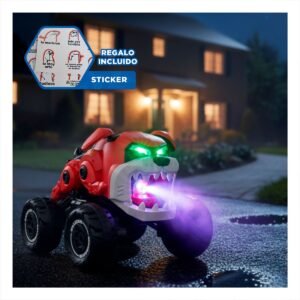 Auto Robot Perro con Control Remoto para Entretenimiento Activo en Hogar Y+Regalo Sticker