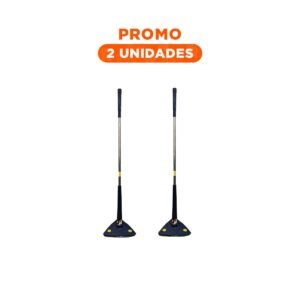 Pack2 Limpiapisos Profesional 360 con Tres Esquinas y Exprimidor Azul para Casa