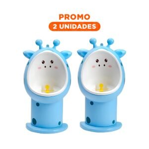 Pack2 Asiento de Firaja para Ninos con Diseño Ergonomico y Facil de Usar Celeste