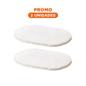Pack2 Articulo Suave Ovalado de Microfibra 40x60cm Crema para Uso Diario