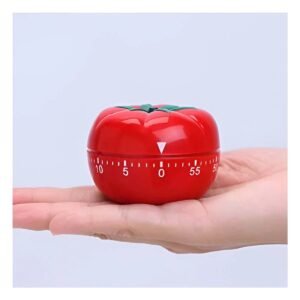 Temporizador con Diseno Tomate Rojo para Controlar Tiempos en la Cocina