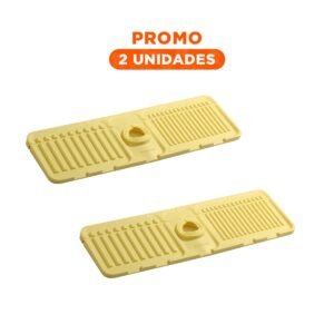 Pack2 Organizador de Drenaje para Lavadero de Silicona con Rayas para Casa