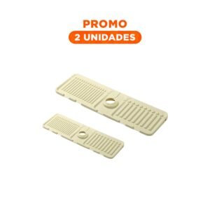 Pack2 Tapete de Piso con Superficie Antideslizante para Cocina Verde