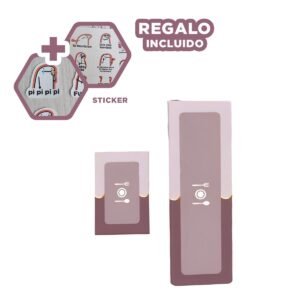Mat de Piso con Base Antideslizante para Cocina y Zonas Domesticas Rosado Y+Regalo Sticker