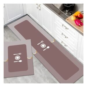 Alfombra Antideslizante de Piso para Cocina y Hogar con Superficie Segura