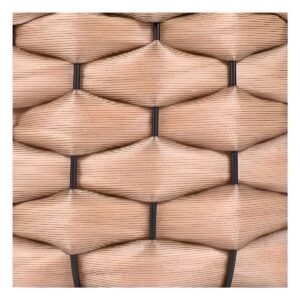 Canasta Entrelazada Decorativa para Hogar con Forro Interior y Estilo Natural