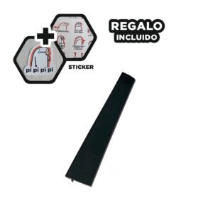 Tira Protectora Silicona Negra para Bordes Cocina Resistente a Grasa Alta Y+Regalo Sticker