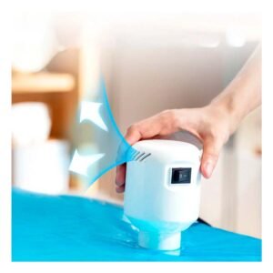 Dispositivo Electrico de Succion para Bolsas al Vacio Uso Domestico Blanco
