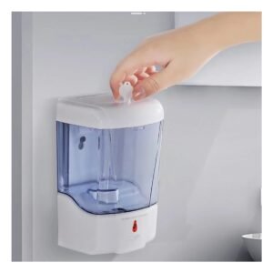 Dispensador Automatico de Liquidos con Sensor para Pared Blanco 500 ml Hogar