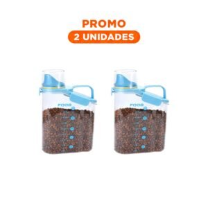 Pack2 Jarra con Boquilla Tapa y Asa 2.5L Ideal para Agua y Preparacion de Bebidas